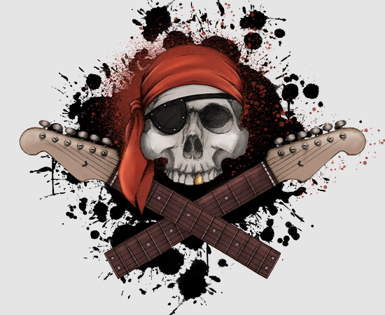 Art - Pirate Diaries Skull