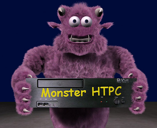 3D Rendering - Monster HTPC