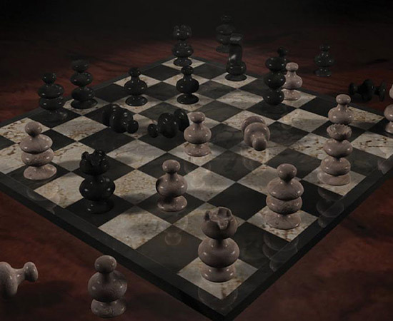 3D Rendering - Chess Battle